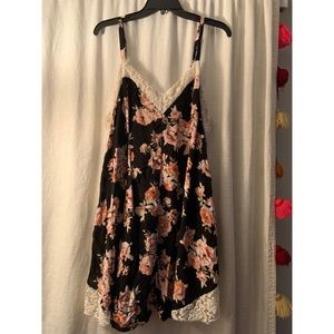 Floral mini dress